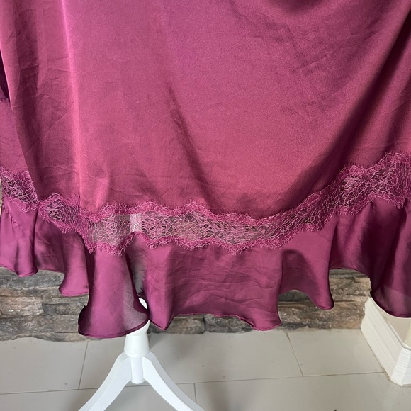 Vintage Victoria's Secret Purple Robe with Long Sleeves and Open Front - Picture 4 of 7